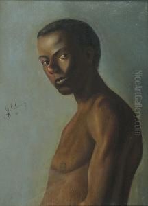 The Ethiopian / Portrait Of A Man by George Samartzis