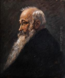 Portrait Eines Mannes by Leo Samberger