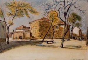 Plaza De Pueblo by Francisco Sancha y Lengo