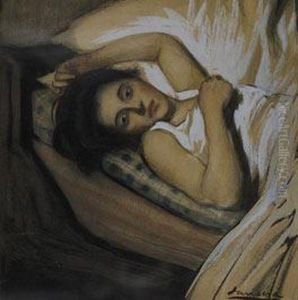 Mujer Recostada, C. 1930 by Francisco Sancha y Lengo