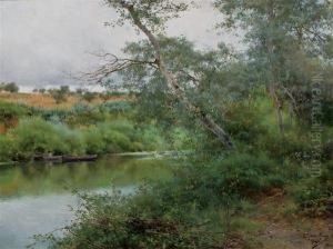 A Orillas Del Rio, Alcala by Emilio Sanchez-Perrier