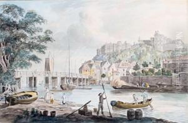 Two Riverbank Scenes - view 1