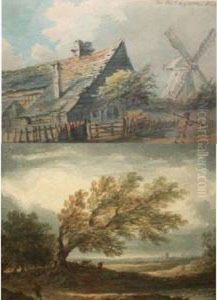 On The Edgware Road by Paul Sandby