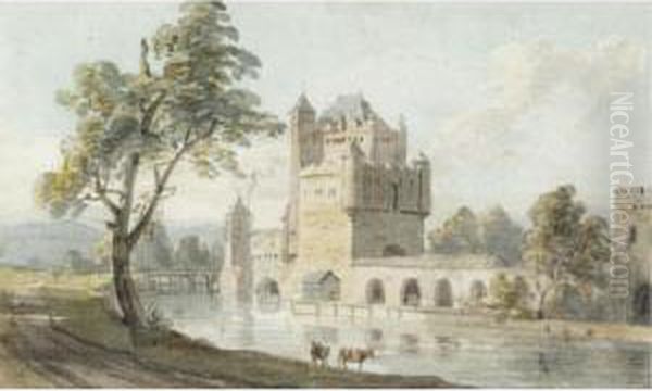 Castle By A River - view 1
