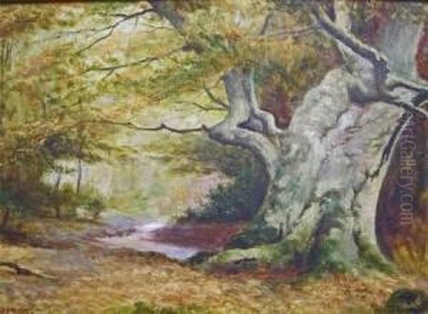 Signed, Oil, Burnham Beaches, 7 1/2 - view 1