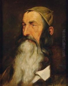 Portrait D'un Juif Du Caucase by Max Sandor-Dushnitz