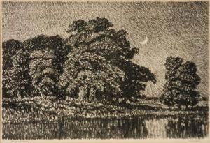 Twilight by Sven Birger Sandzen