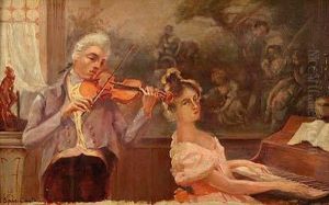 Duo De Violin Y Piano. by Francesc Sans Castano
