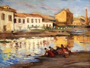 Lavanderas En El Rio