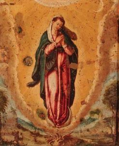 La Vergine In
Gloria by Fabrizio Santafede