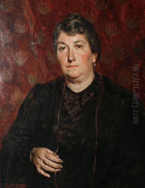 A Half Length Portrait Of A Lady - view 1