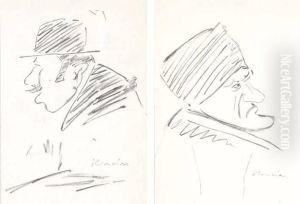 Caricature by Sante Cancian