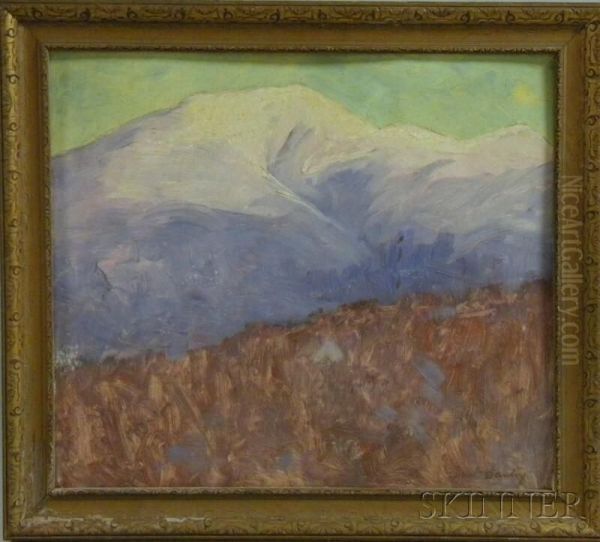 Snowy Mountaintop - view 1
