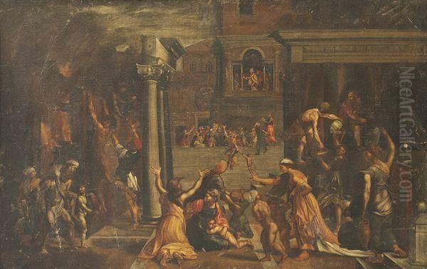 L'incendie De Borgo - view 1