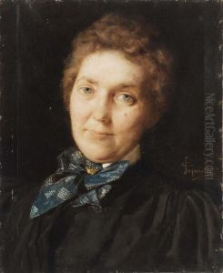 Ritratto Di Donna by Edgardo Saporetti