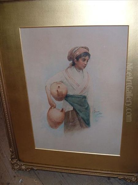 Studyof A Peasant Girl - view 1