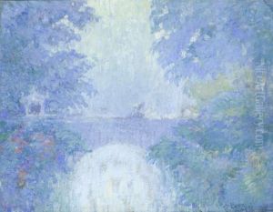 Landscape Of Blue Hues by Nikolai Nikolaievich Sapunov