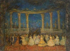 Le Bal by Nikolai Nikolaievich Sapunov