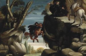 Saint Nicholas Interceding And Saving A Rider