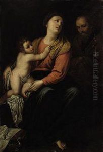 The Holy Family by Carlo Saraceni