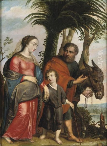 The Flight Into Egypt - view 1