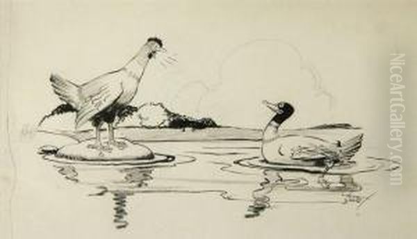 "the Duck Can Swim" - view 1