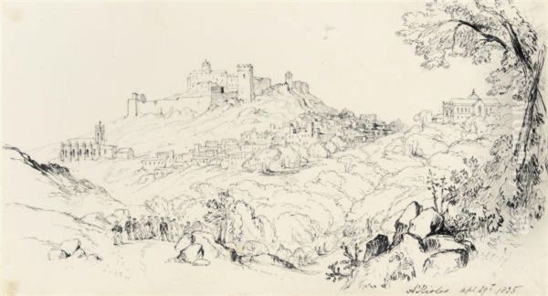 A'rioles: A View Of A Mountainside Town - view 1