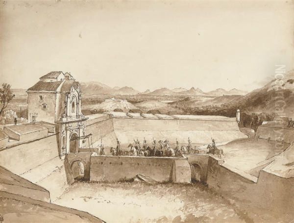 Cavalry In The Vorta De Esquina - view 1