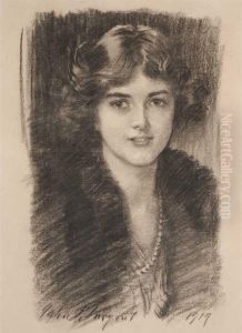 Portrait Of Alice Appleton Hay As A Young Woman by John Singer Sargent