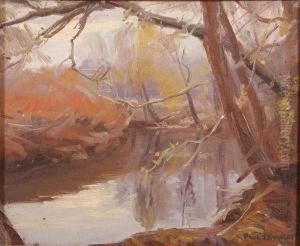 Woods In The Fall by Paul Turner Sargent