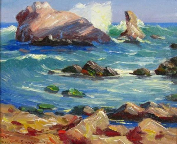 A Beach At Corona Del Mar - view 1