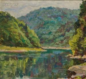 Artist And Title Identified In An Inscription, Possibly In The Artist's Hand, On The by Walter Sargent