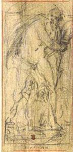 Etude Pour Une Sculpture by Jacques Sarrazin