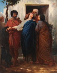 Il Commiato Della Sposa by Egisto Sarri