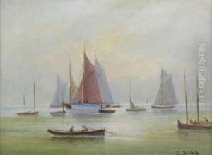Sailboats by Herbert Sartelle