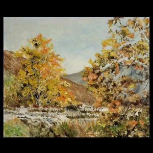 Autumnal Landscape. by Herbert Sartelle