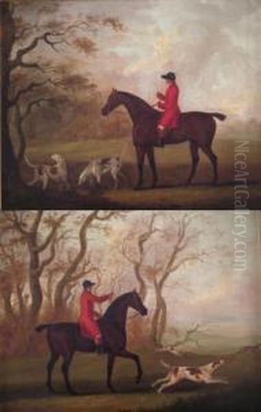 Two Fox Hunting - view 1