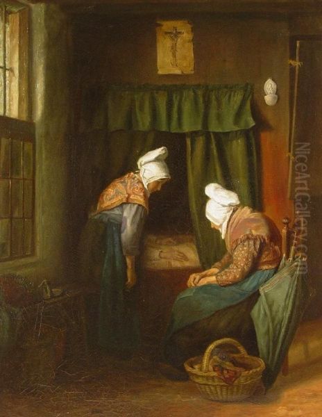 Woman In An Interior - view 1