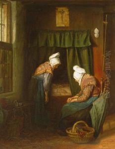 Woman In An Interior by Sara Sartorius
