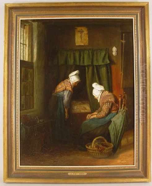 Woman In An Interior - view 1