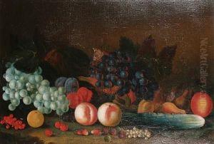 Still Life Of Mixed Fruit by William Sartorius