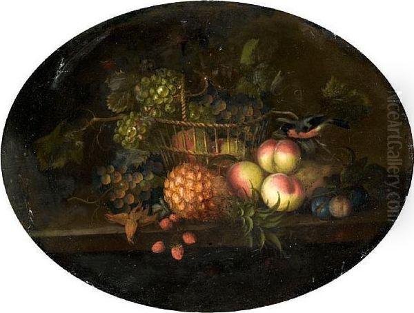 Grapes In A Wicker Basket - view 1