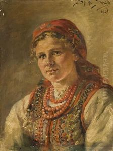 Portret Mlodej Goralki by Sylweriusz Saski