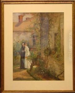 A Stroll Through The Garden by Walter Satterlee