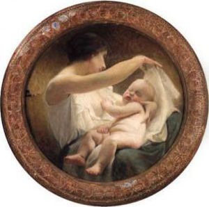 A Mother And Child by Daniel Leon Saubes