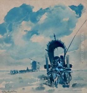 "carretas En La Pampa".
