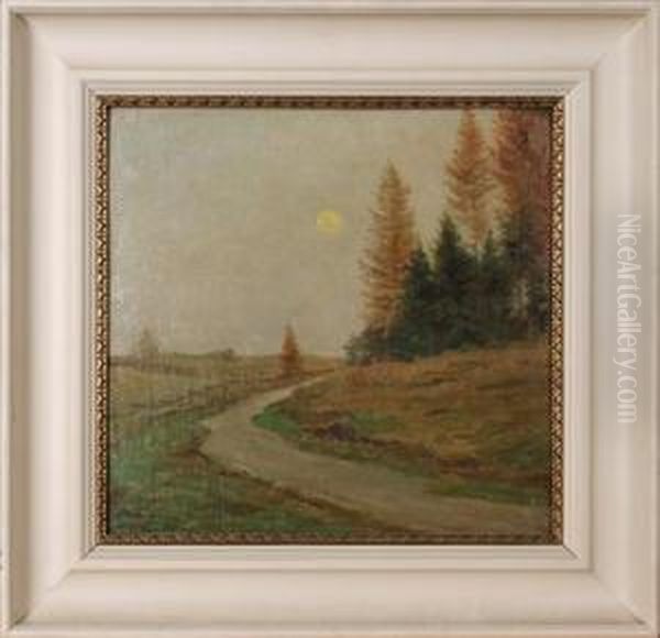 Abendstimmung Mit Vollmond - view 1