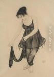 Danseuse Au Voile by Walter Sauer