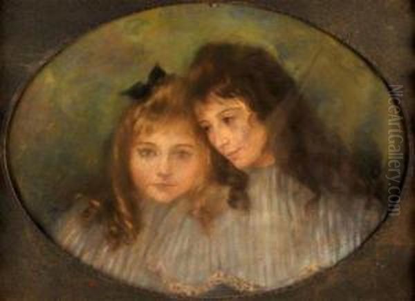 Portrait De Deux Fillettes - view 1