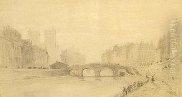 "le Pont St Michel" - view 1